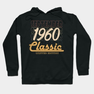 september 1960 birthday Hoodie